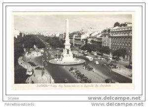 RP,Busy Street View, Monument,Lisboa,Portugal,30-40s