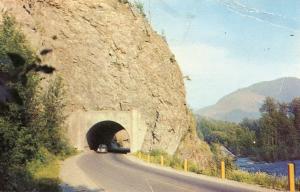 WA - Stevens Pass Highway. Tunnel along Skykomish River (Damaged)