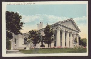 Curtis Lee Mansion,Arlington,VA Postcard 