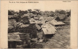 PC PORTO-NOVO VILLE INDIGENE DAHOMEY BENIN (a27783)