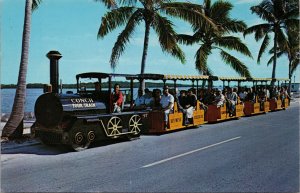 The Passenger Conch Tour Train Key West FL Postcard PC390