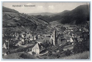 Baden-Württemberg Germany Postcard Alpirsbach in the Black Forest 1913 Unposted