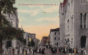 ATLANTIC CITY, New Jersey, PU-1912; St. Nicholas' R.C. Church
