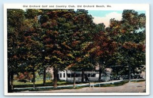 OLD ORCHARD BEACH, Maine ME ~ OLD ORCHARD GOLF & COUNTRY CLUB c1920s  Postcard