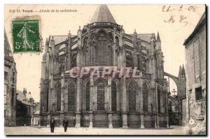 Tours - Apse of the Cathedral - Old Postcard