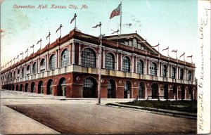 Postcard Convention Hall in Kansas City, Missouri