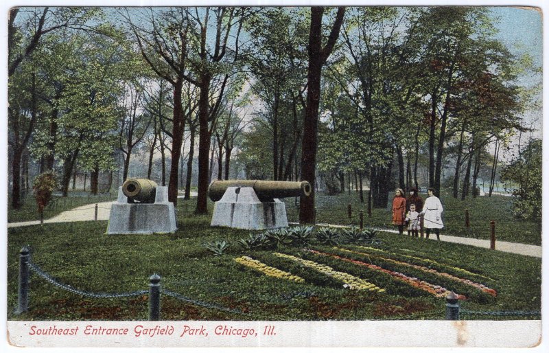 Chicago, Ill, Southeast Entrance Garfield Park