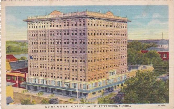 Florida St Petersburg Suwannee Hotel 1935 Curteich