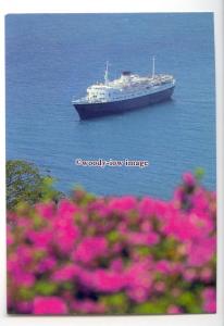 LN1356 - Greek Cruise Liner - Stella Oceanis , built 1965 ex Aphrodite -postcard