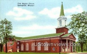 First Baptist Church in Springfield, Missouri