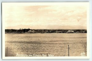 C.1920-30's RPPC Ellis U.S. Navy Ships Bremerton Postcard P151 