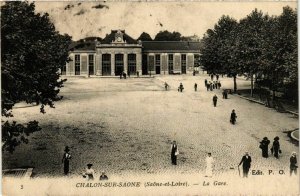 CPA Chalon sur Saone La Gare FRANCE (952677)