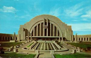 Ohio Cincinnati Approach To Union Terminal 1968