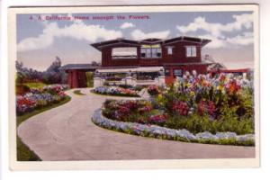 A California Home Amongst the Flowers,