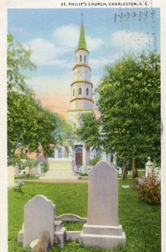 SC - Charleston, St. Philip's Church