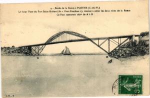 CPA PLOUER-Bords de la Rance-Le futur Pont du Port St-Hubert (230905)