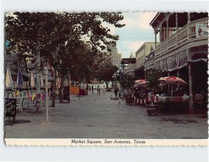 Postcard Market Square, San Antonio, Texas