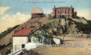 Lick Observatory - Mt. Hamilton, California CA  
