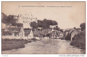 Châteauneuf-sur-Cher , France , 00-10s ; Le Chateau et le Moulin Bateau