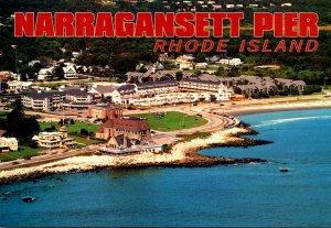 Rhode Island Narragansett Pier Aerial View