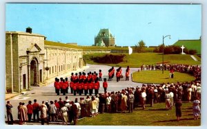 Changing of the Guards La Citadelle QUEBEC Canada Postcard