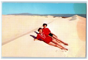 c1960's Great White Sands National Monument Albuquerque New Mexico NM Postcard