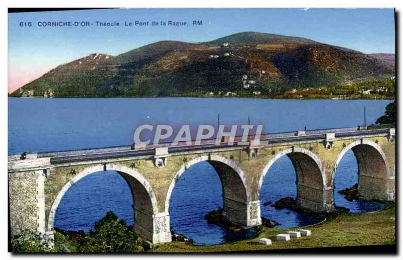 Postcard Old Theoule The Bridge Ragu?