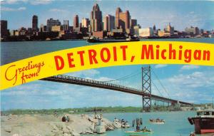 BG33857 greetings from detroit michigan usa