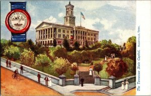 Tucks 2454 Tennessee State Capitol Vintage Postcard J41