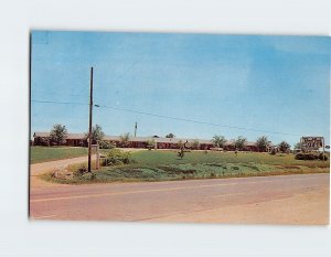 Postcard Floral Park Motel, Tuskegee, Alabama