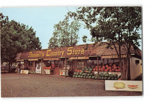 Hope Arkansas AR Vintage Postcard Russell's Country Store Front View