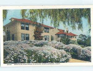 Unused W-Border BUILDING Santa Barbara California CA hn9453