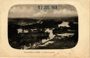CPA BONNIERES-sur-SEINE - La SEINE et ses Iles (102773)