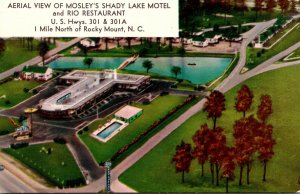 North Carolina Rocky Mount Mosley's Shady Lake Motel and Rio Restaurant