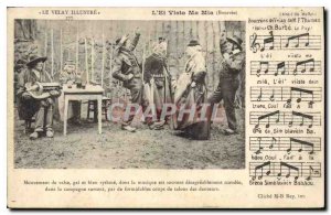 Postcard The Old Folklore ei vista ma mia bourree