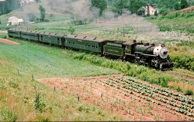 Trains Southwest Virginia Scenic Railroad Locomotive Number 4