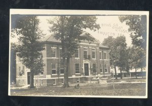 RPPC HARRISON ARKANSAS VOONE COUNTY COURT HOUSE REAL PHOTO POSTCARD