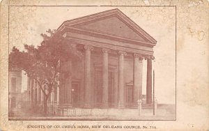 Knights of Columbus Home New Orleans, Louisiana LA