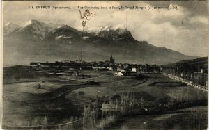 CPA EMBRUN - Vue générale dans le fond, le Grand Morgon (2326 m (453524)