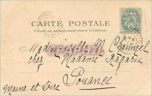 Postcard Old Casino Vichy (map 1900)