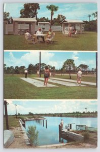 State View~Fort Myers Florida~Charlotte Shores Apartments~3 Views~Vintage PC