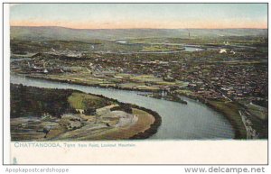 Chattanooga Tennnessee From Point Lookout Mountain 1907 Tucks