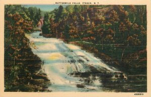 United States Buttermilk Falls Ithaca New York