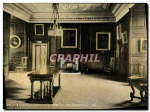 Old Postcard Lord Darnley & # 39s Audience Chamber Holyrood Palace Edinburgh
