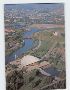 Postcard Blick auf die Kongreßhalle, Berlin, Germany