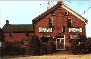 Postcard RESTAURANT SCENE Des Moines Iowa IA AJ2788