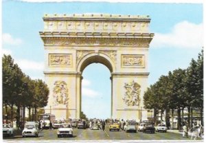 Paris. Arch of Triumph.   Unused.