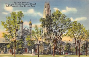 Harkness Memorial Tower,Dwight Memorial Chapel Yale University - New Haven, C...