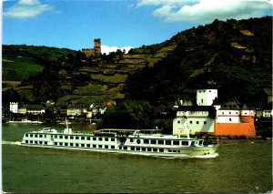 Mps Poseidon Rijnkade Arnhem Ship Vintage Postcard BS22