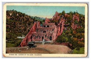 Postcard CO Hidden Inn Garden Of The Gods Colorado Vintage Standard View Card